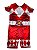 Power Rangers Vermelho Curto (A2) - Imagem 1