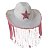 Chapéu Cowgirl Feltro c/ Franjas - Imagem 1
