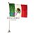Mini Bandeira México c/ Haste Enfeite - Imagem 1