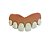 Dentes Látex Sorriso - Imagem 1