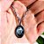 Corrente Masculina com Medalha Oval Personalizável  em Aço Inox - Imagem 3
