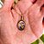 Colar com Medalha Oval de Nossa Senhora de La Salette - Imagem 1