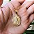 Colar com Medalha Nossa Senhora de Fátima Diamantada - Imagem 1