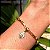 Pulseira de Consagração Nossa Senhora das Graças delicada banhada a ouro 18k - Imagem 1