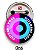 100 Botons Personalizados 5,5 cm Outubro Rosa / Novembro Azul - Imagem 2