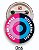 Boton Button Botton Outubro Rosa Novembro Azul 3,5cm- 100 PÇS - Imagem 1