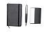 50 Kit Caneta e caderneta tipo moleskine personalizado 10998 - Imagem 1