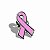 50 Pin Laço Outubro Rosa - Imagem 1