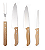 KIT CHURRASCO 4 PEÇAS CÓD 01347 - Imagem 3
