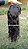 Lace wig cor preto cacheado ondulado - Imagem 6