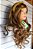 lace wig - peruca ruivo acobreado - Imagem 1