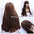 lace wig - peruca marrom acobredo - Imagem 1