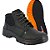 Botina com Biqueira de Pvc Ecosafety Preto + Palmilha Ortopédica Gel - Imagem 1