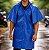 Capa de Chuva Policap PVC Forrado Azul - Imagem 3