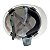 Capacete MSA V-Gard C/ Carneira Push Key e Jugular Branco CA 498 - Imagem 3