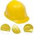 Capacete Ultra Master Mi Classe B C/ Carneira Amarelo CA 12354 - Imagem 2