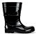 Bota PVC Cano Longo Crival Preta Com Forro CA 32177 - Imagem 1
