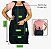 Avental Oxford Preto Com Bolso Reforçado Para Cozinha Churrasco - Imagem 1