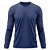Camiseta Térmica Proteção Solar UVA e UVB Azul Marinho - Imagem 1