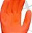 Luva de Látex Reforçada Laranja Handex CA 48112 - Imagem 3
