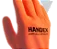 Luva de Látex Reforçada Laranja Handex CA 48112 - Imagem 2