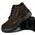 Botina Bico de PVC Nobuck Bidensidade Café Dragon - Imagem 1