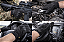 Luva Tática Spandex Couro Sintético Mechanix M-Pact Preta Tamanho P - Imagem 5