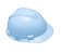 Casco Capacete Msa VGard Obra Altura Cor Azul Pastel - Imagem 1