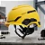 Capacete Alpinista Catraca Com Jugular V-gard H1 Msa Amarelo - Imagem 6