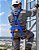 Cinto Paraquedista 5 Pontos Safe Cintos Power Basic Ca 47386 - Imagem 3