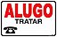 Placa Alugo Tratar Ps29 30x20cm 30x20 - Imagem 1