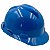 Casco Capacete MSA V-Gard Azul CA 498 - Imagem 3