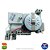 ATUADOR DE FREIO ORIGINAL LAVADORA BRASTEMP/CONSUL 220V - W10518617 - Imagem 2