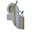 MOTOR VENTILADOR COMPLETO GELADEIRA CONTINENTAL 127V (710612) - Imagem 3