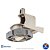PÉ NIVELADIR + DOBRADIÇA COMPLETA GELADEIRA ELECTROLUX - A05440301 - Imagem 5