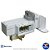 TRAVA DA TAMPA LAVADORA ELECTROLUX LT15F 64287508 BIVOLT - Imagem 3