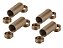 KIT 4 MOLAS DE SUSPENSÃO GRANDES ORIGINAIS LAVADORA ELECTROLUX  (72002208) - Imagem 1