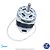 MOTOR ELETRICO 127V LAVADORA MIDEA MA500W13 13KG 11002012003983 - Imagem 3