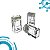 Conector Plug Rj45 Macho De Passagem Cat6 Furukawa - Imagem 1