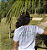 Camiseta Cocar Aruanã | Branca com Laranja - Imagem 3