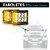 Par Farol Milha Led 60w Com Strob Ambar Troller, Ranger, Utv - Imagem 2