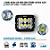 Par Farol Milha Led 60w Com Strobo AZUL - Imagem 3
