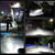 Par Super Farol Milha Spot Led Cree Luz Branca 40w + 40w Auxiliar Utv - Imagem 8