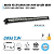 Barra Led Slim Dual Color 240w 25 Pol Com Strobo Lente 7d Cree SCP-5240 - Imagem 5
