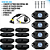 KIT LED ROCK LIGHTS 4 PEÇAS RGB 9W COM BLUETOOTH SCP-3400 - Imagem 4