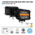 Par Farol de Milha Lentes de Reflexão 4,5" 60w com DRL e seta integrada linha black SCP-1560 - Imagem 2
