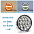 PAR FAROL AUXILIAR LED 6,5" TRAILBLAZER 180W DRL BRANCO E ÂMBAR SCP-6580DRL - Imagem 7