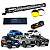 Barra Led Slim Dual Color 186w 20 Pol Com Strobo SCP-5186 + Capa + Chicote - Imagem 1