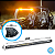 Barra Led Slim Reta Dual Color 300w 32" Strobo SCP-5300 + Capa + Chicote - Imagem 5