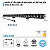 BARRA DE LED 42" RETA 420W ILUMINAÇÃO BRANCA DRL DUAL COLOR LINHA BLACK + CAPA DE PROTEÇÃO SCP-5750A - Imagem 4